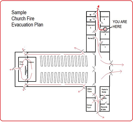 Sample Church Fire Evacuation Plan
