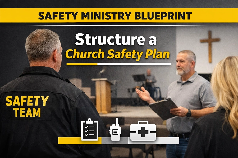 Safety Ministry Blueprint Structure a Church Safety Plan